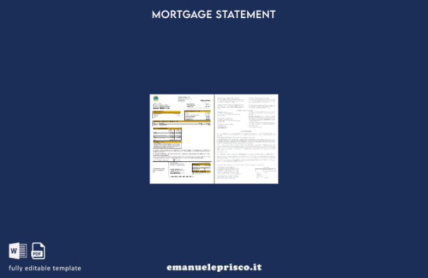 stile verificato Estratto conto mutuo bancario Barbados Caribbean Development, p